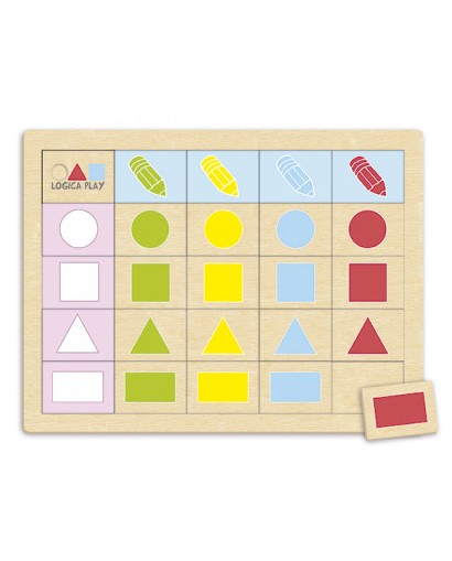 Set logique play Apprentissage des formes et couleurs