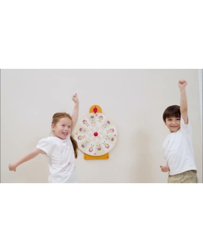 Wall Toy - Movement and Facial Expression Turntable