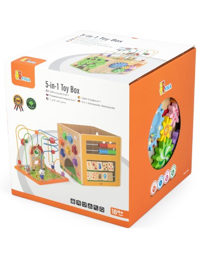 5-in-1 Toy Box