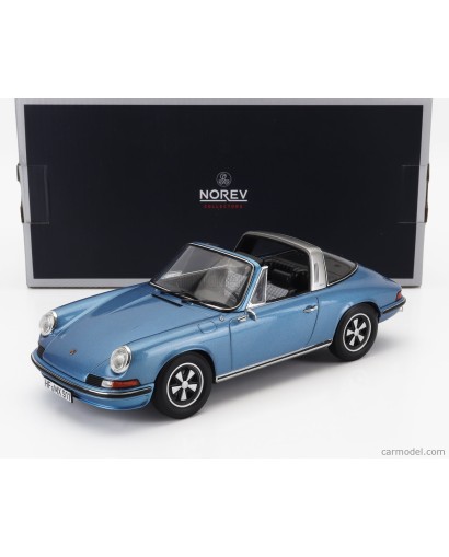 NOREV - PORSCHE - 911S 2.4 TARGA 1973 - BLUE MET