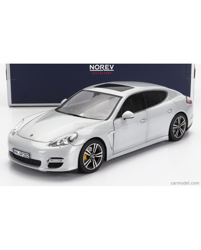 NOREV - PORSCHE - PANAMERA TURBO 2009 - SILVER 1/18