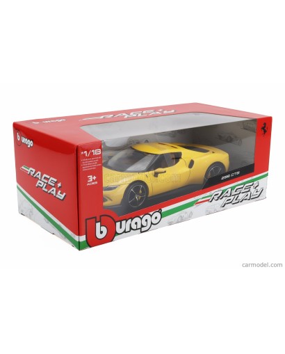 BURAGO - FERRARI - 296 GTB HYBRID 830HP V6 2021 1/18