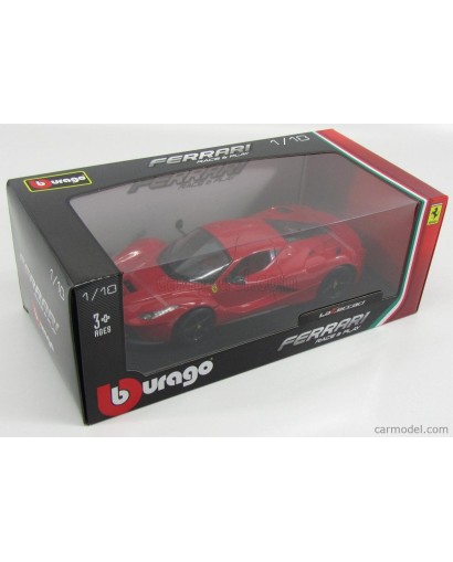 BURAGO - FERRARI - LAFERRARI 2013 - BLACK WHEELS 1/18