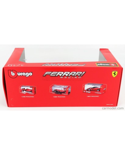 BURAGO - FERRARI - F1 SF21 TEAM SCUDERIA FERRARI MISSION WINNOW N 16 SEASON 2021 CHARLES LECLERC 1/18