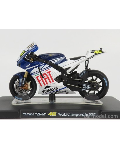 EDICOLA - YAMAHA - YZR M1 N 46 MOTOGP SEASON 2007 VALENTINO ROSSI 1/18