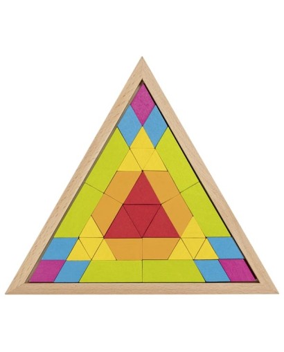 Jeu de mosaïque triangle